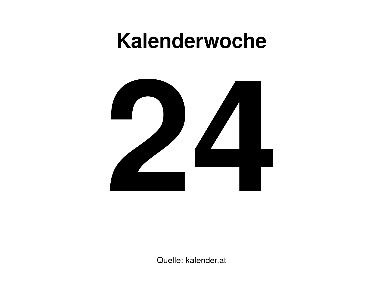 Kalenderwoche 24
